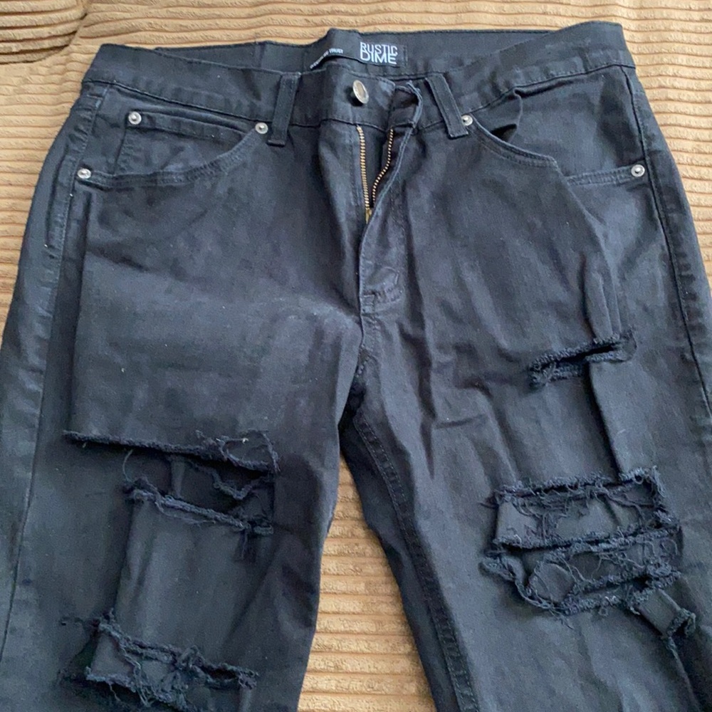 Jeans ripped
